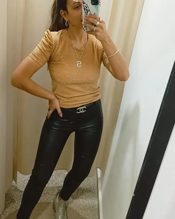 Remera Carol Lurex - Imagen 3