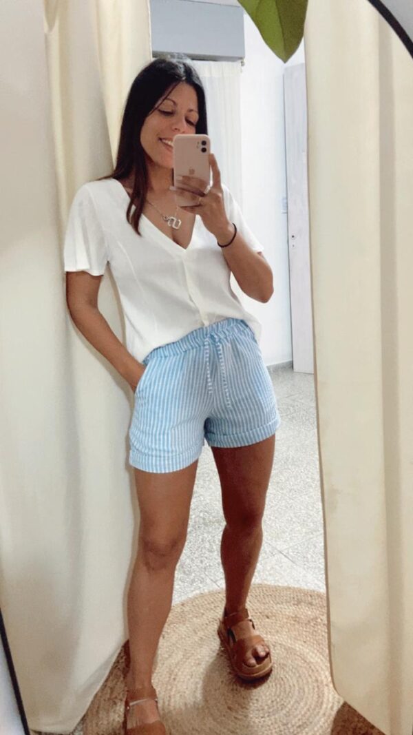 Short Venecia Lino - Imagen 2