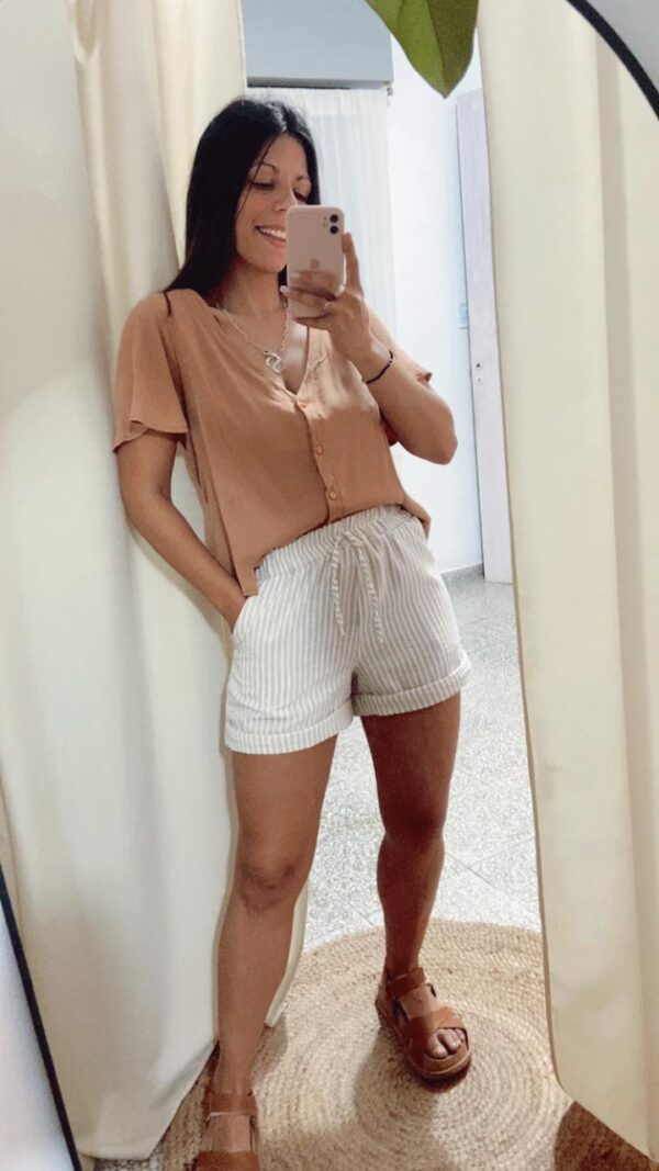 Short Venecia Lino - Imagen 3