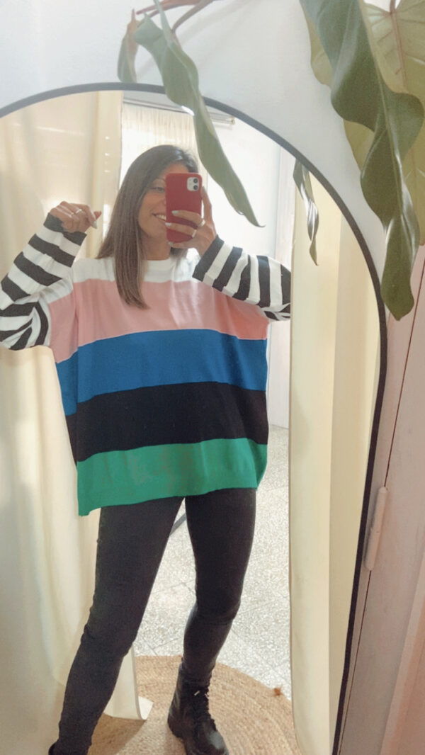 Maxisweater Bremmer Rayas - Imagen 2