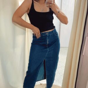 Maxi Falda Jean