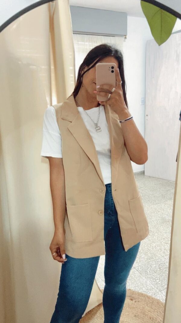 Maxi Chaleco Sastrero - Imagen 2