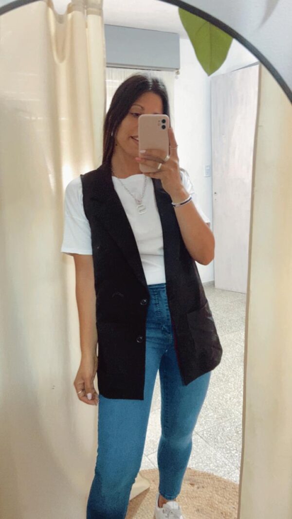Maxi Chaleco Sastrero