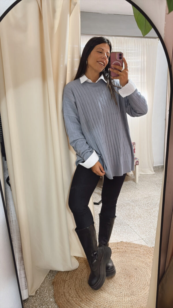 Maxi sweater Nube
