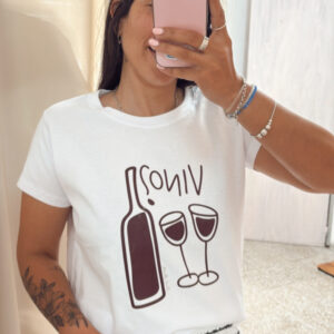 Remera Vinito By Ponte Bonita