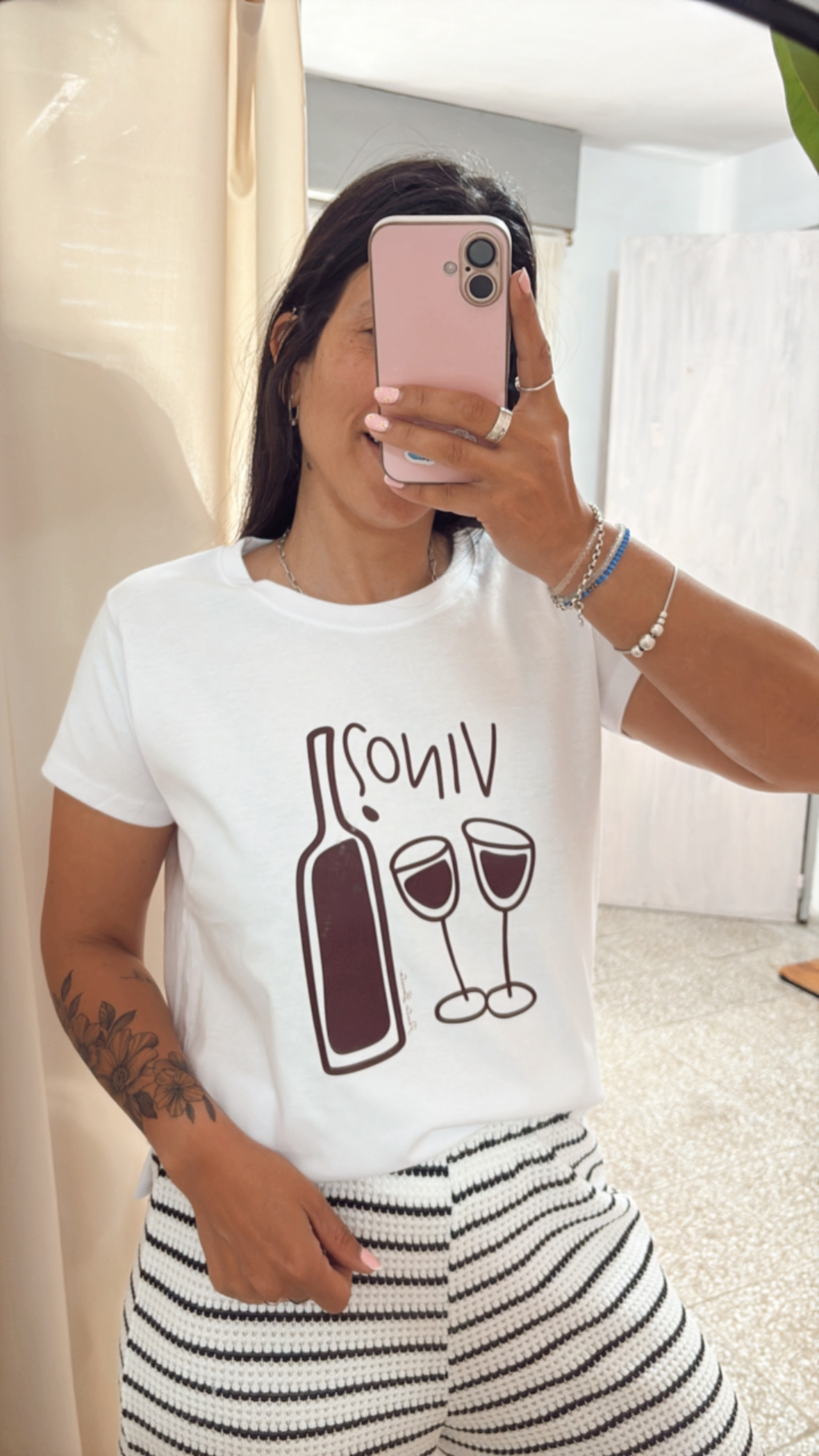 Remera Vinito By Ponte Bonita