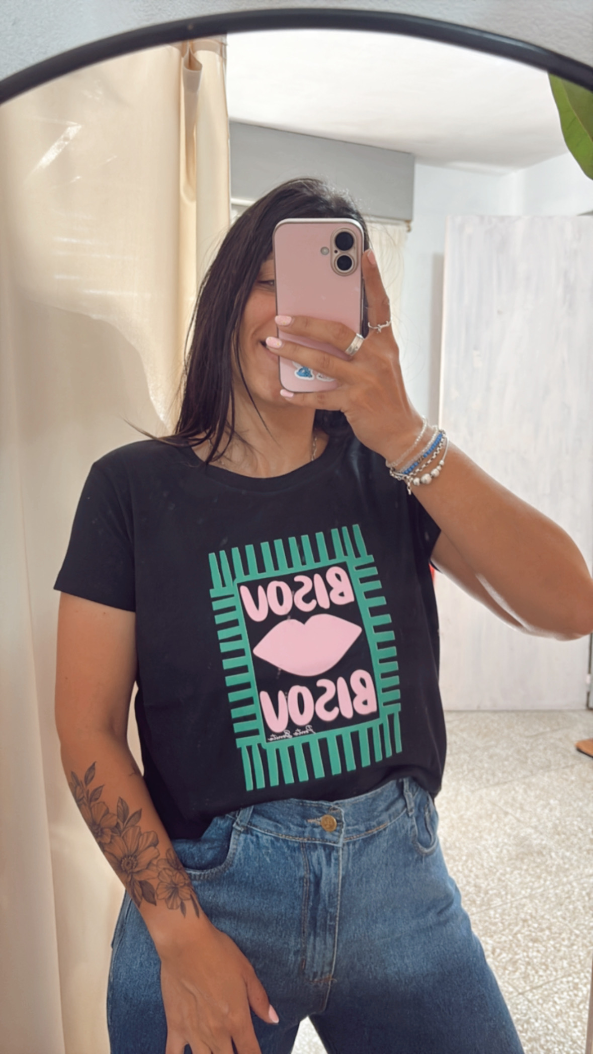 Remera Bisou By Ponte Bonita