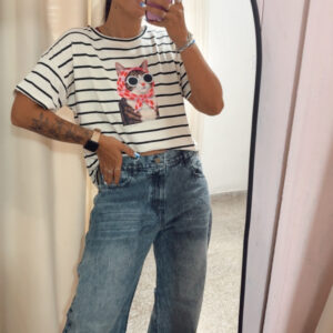 Reme Rayada estampada By Ponte Bonita