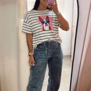 Reme Rayada estampada By Ponte Bonita