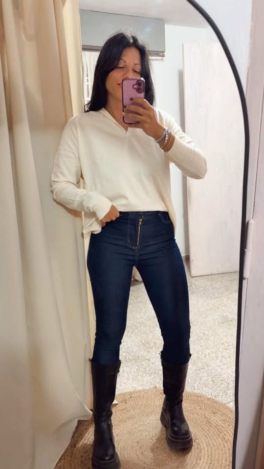 Sweater Polo Liso - Imagen 3