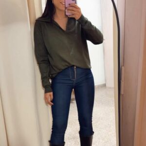 Sweater Polo Liso