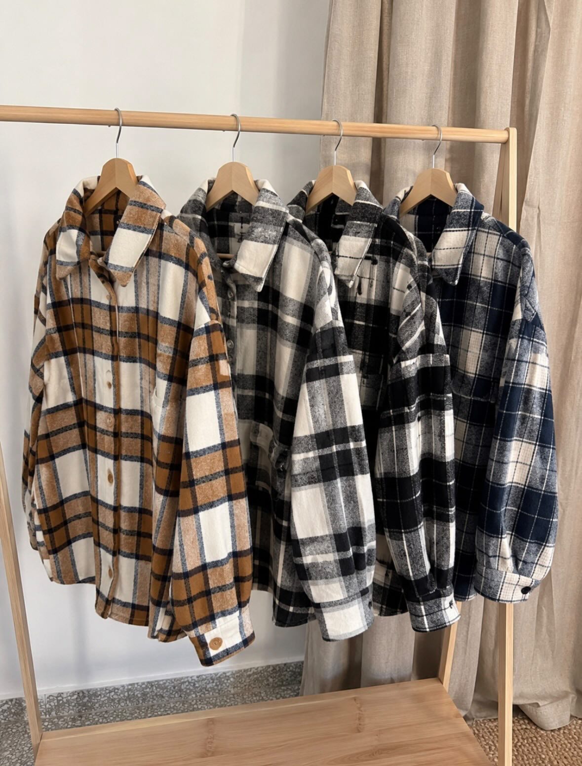 Camisa Paño Escocesa