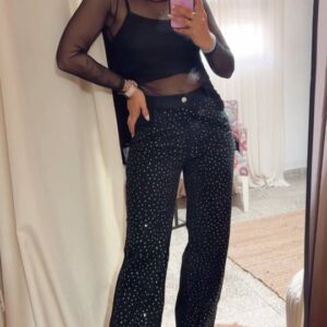 Body Mariana Microtul - NEGRO