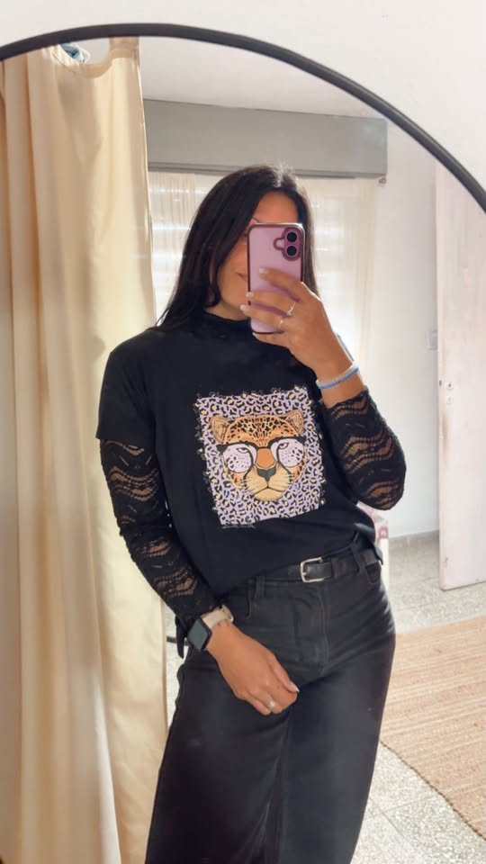 Remera Encaje Elba - Imagen 6