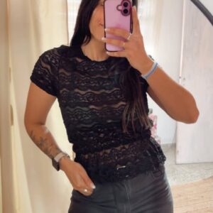 Remera Encaje Bubery