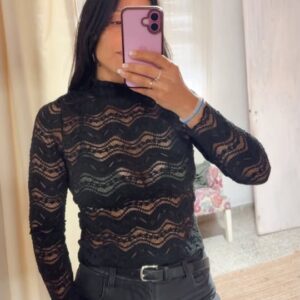 Remera Encaje Elba