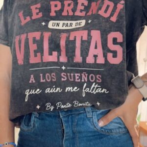 Remera Le Prendi un par de Velitas
