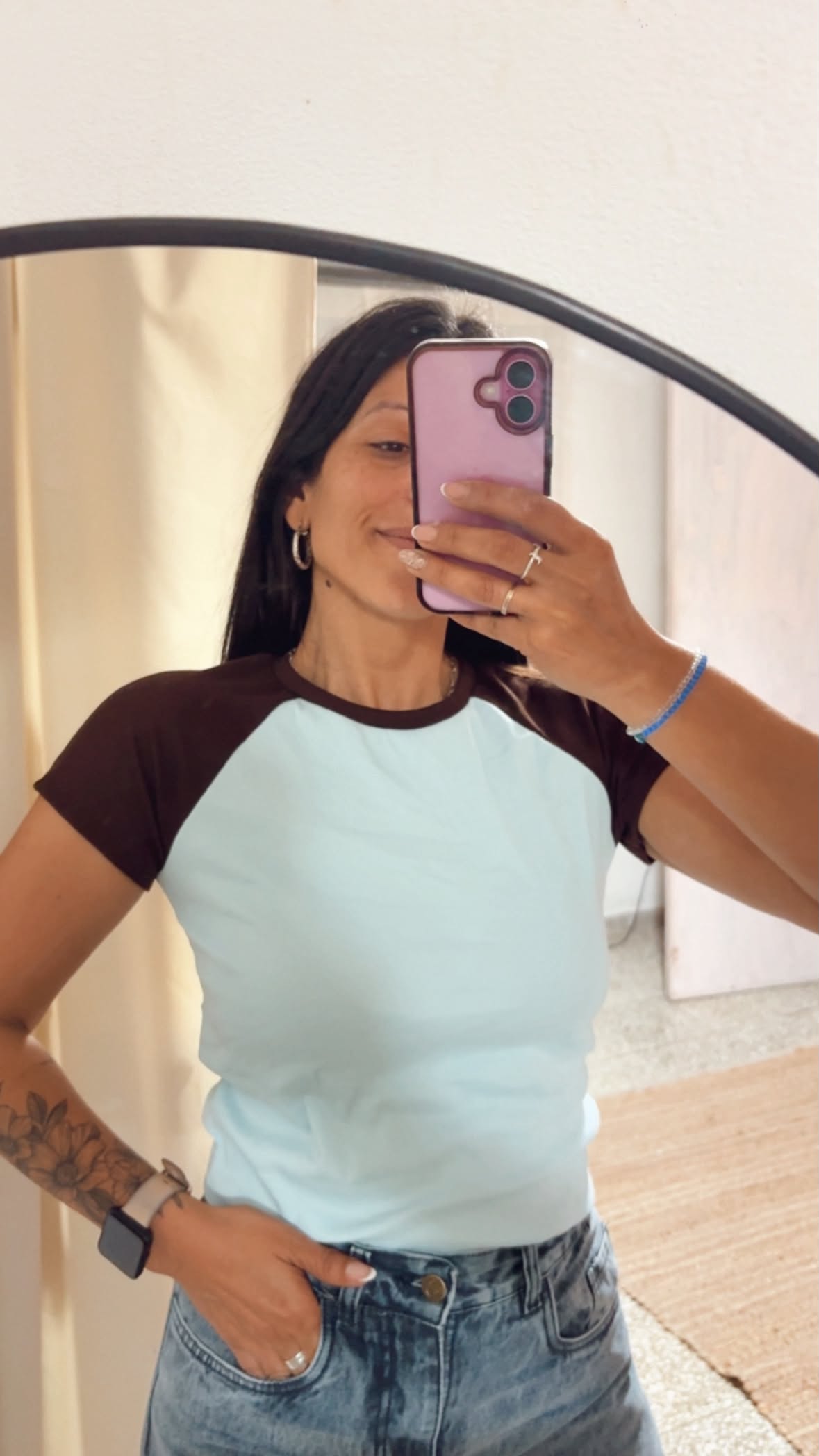 Baby Tee Combinada