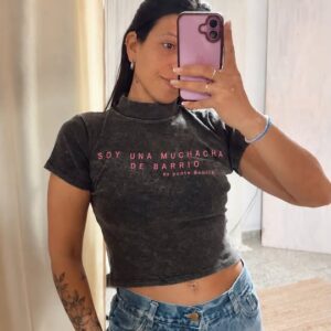Baby Tee Muchacha de Barrio