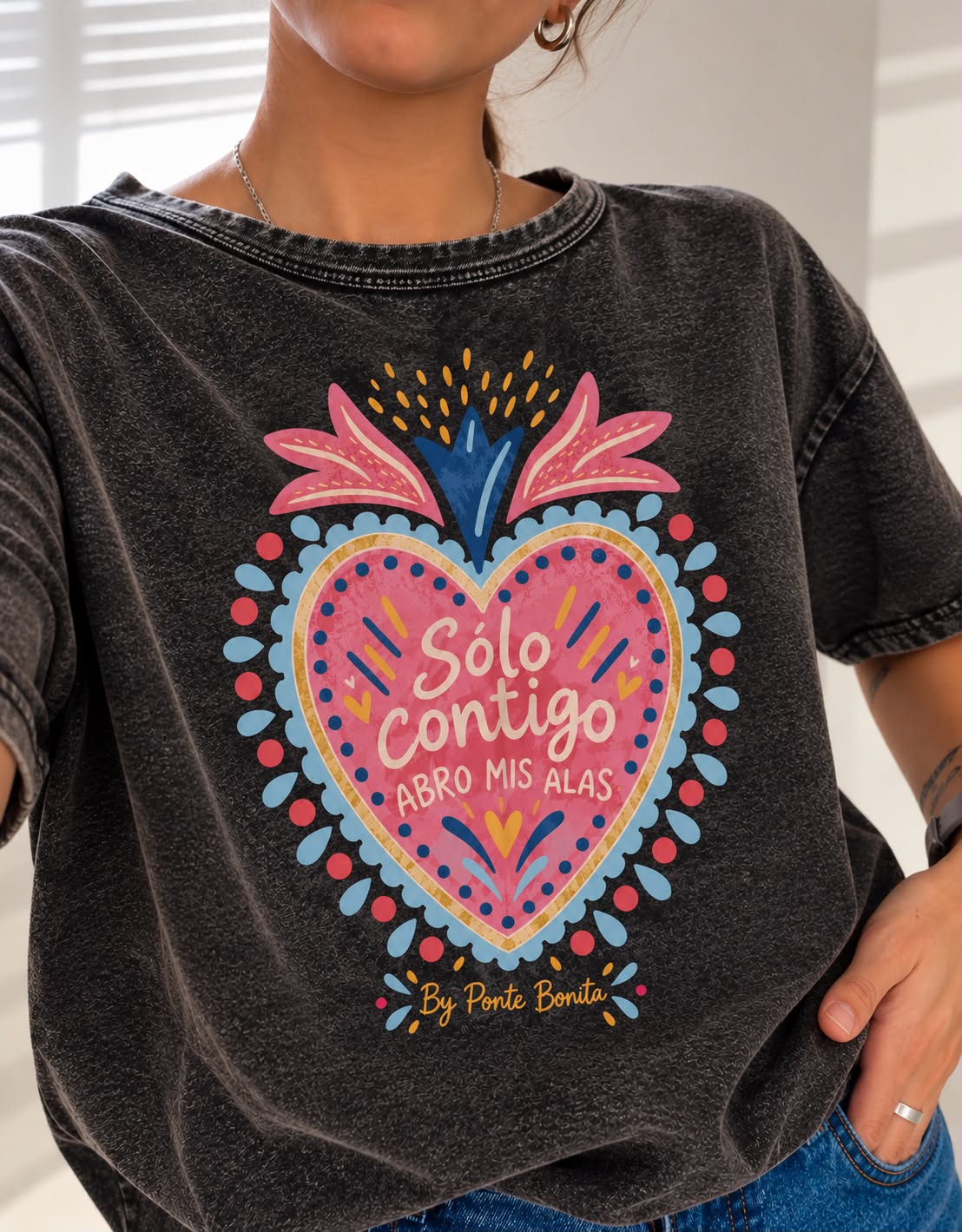 Remera Solo Contigo