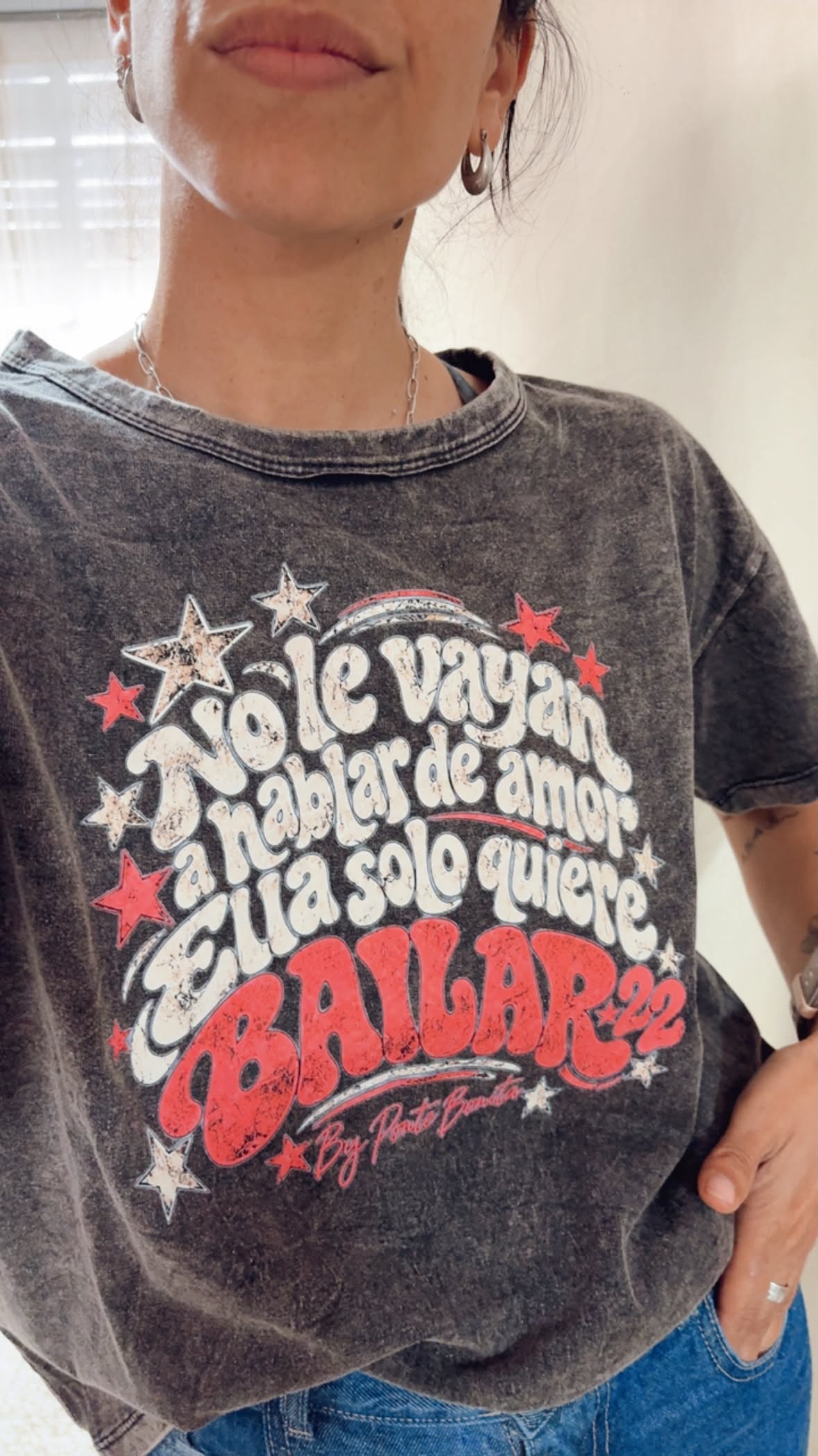 Remera Ella quiere bailar